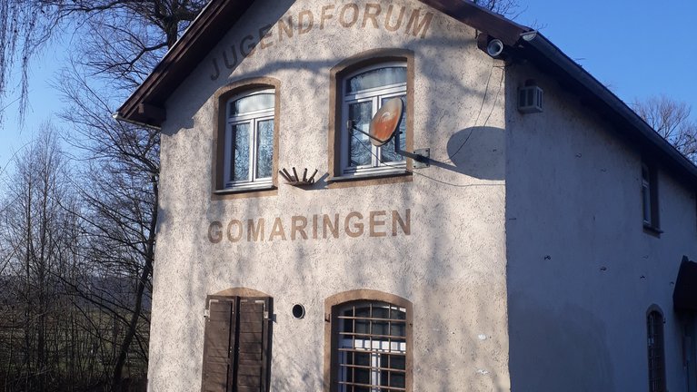 Blick auf Jufo Gomaringen